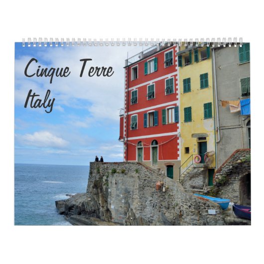 12ヶ月Cinque Terre，イタリア写真カレンダー カレンダー (カバー)