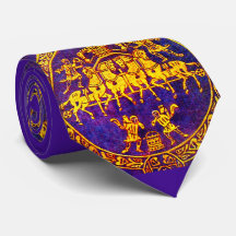 12世紀の中世の騎兵と兵士のプリント