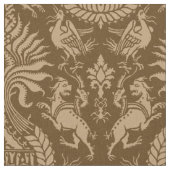 12世紀の動物ダマスク ファブリック (クローズアップ)