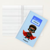 12人のスーパーヒーロー キッズ 男の子 文房具 生徒 ノートブック (内側)