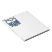 12人のドラマーがドラミング ノートパッド (アングル)