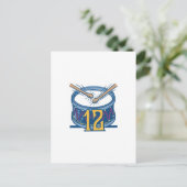 12人のドラマーのドラムをたたくこと シーズンポストカード (スタンド正面)