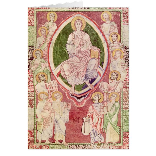 12人のマイナーな予言者を持つキリスト (正面)