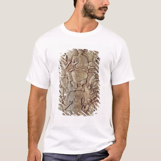 12人の使徒を持つキリスト Tシャツ (正面)