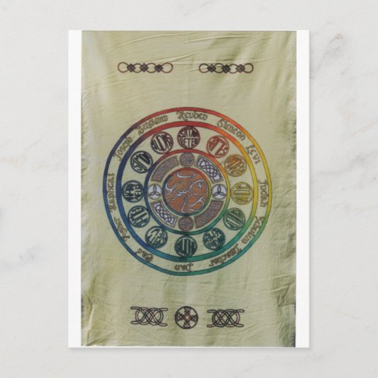 12人の種族および弟子 ポストカード (正面)