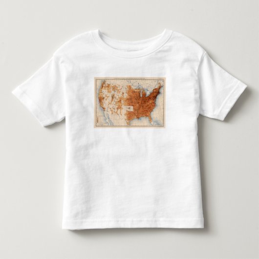 12人口1890年 トドラーTシャツ (正面)