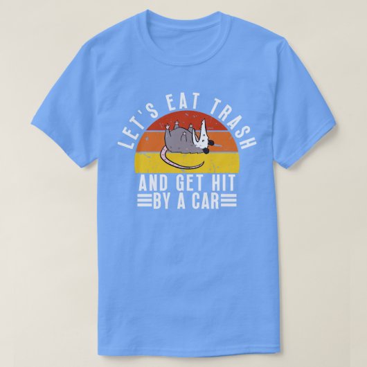 12人食べでゴミを出してヒットしよう Tシャツ (デザイン正面)