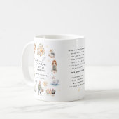 12伝統的日のクリスマスかわいい休日 コーヒーマグカップ (正面左)