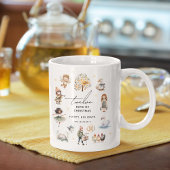 12伝統的日のクリスマスかわいい休日 コーヒーマグカップ