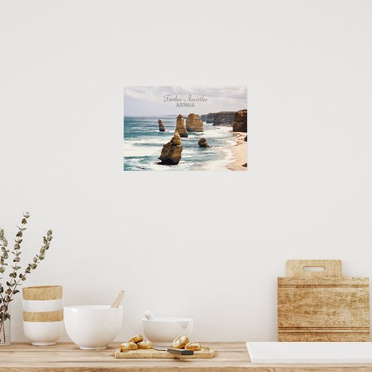 12使徒ビクトリアオーストラリア旅行 ポスター (キッチン)