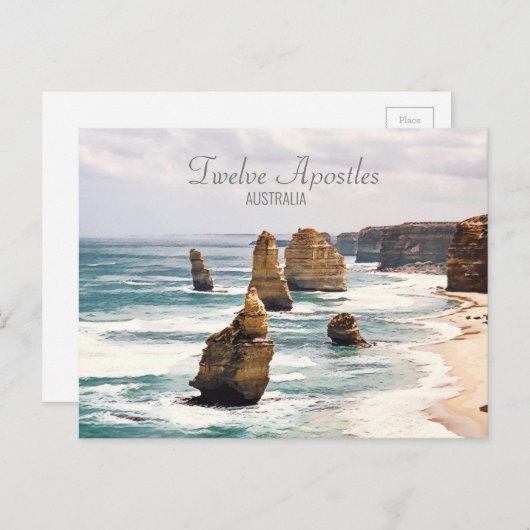 12使徒ビクトリアオーストラリア旅行 ポストカード (正面/裏面)