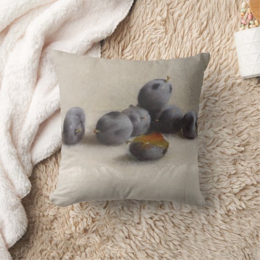 12個のプラム クッション (ブランケット)