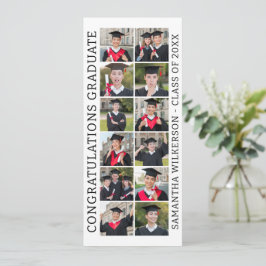 12写真コラージュおめでとう大学院カード