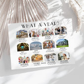 12写真モダン何A年クリスマスカード シーズンカード