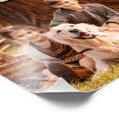 12写真ユニークコラージュシンプルの家族 フォトプリント            (角)