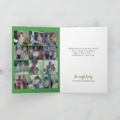 12写真 – 最も暖かい願いクリスマスツリーオーナメント シーズンカード (内部)