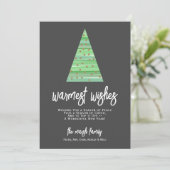 12写真 – 最も暖かい願いクリスマスツリーオーナメント シーズンカード (スタンド正面)
