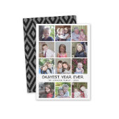 12写真 – Okayest Year Ever 2020白黒 シーズンカード