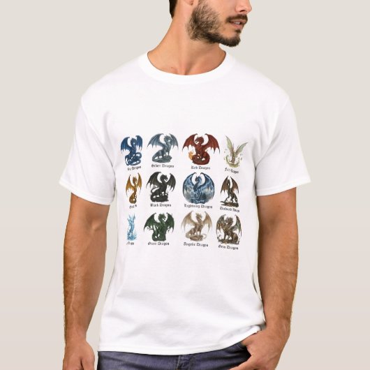 12匹のドラゴン Tシャツ (正面)