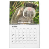 12匹の猿 カレンダー (3月 2026)