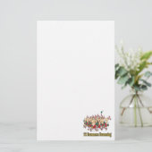 12名のドラマーが12日目のドラミング 便箋 (スタンド正面)