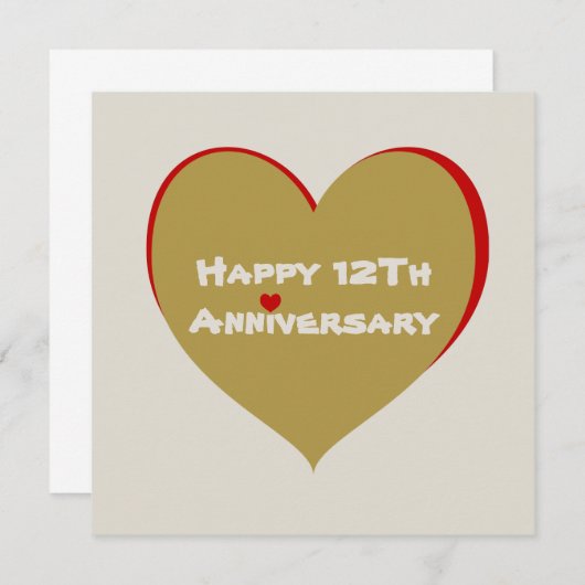 12周年おめでとう (正面/裏面)