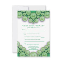 12周年翡翠婚記念日のハート返信カード