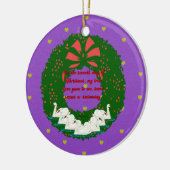 12回の日コレクション：7日目 セラミックオーナメント (左)