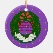 12回の日コレクション：7日目 セラミックオーナメント (裏面)