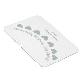 12回目の結婚シルクの記念品 マグネット (右側)