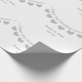 12回目の結婚シルクの記念品 ラッピングペーパー (角)