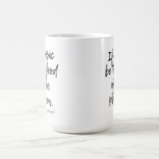 12夜シェークスピア音楽の愛遊 コーヒーマグカップ (中央)