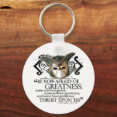 12夜引用文 キーホルダー (正面)