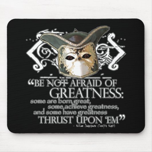 12夜引用文 マウスパッド (正面)