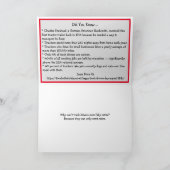 12威厳がある日はトラックの運転手の日 カード (内部)