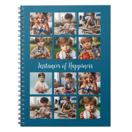 12家族パーソナライズされた、友人、旅行写真 ノートブック