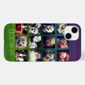 12平方instagramフォトコラージュカラフルデザイン Case-Mate iPhoneケース (裏面 (横))
