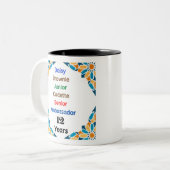 12年のスカウティング・マイルストーンマグアンバサダー・グラード ツートーンマグカップ (正面左)