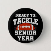 12年生サッカー即戦力新学期 缶バッジ (正面)