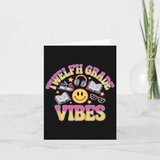 12年生Vibes12年生先生Kid戻る カード (正面)