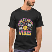 12年生Vibes12年生先生Kid戻る Tシャツ (正面)
