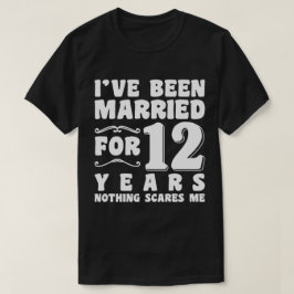 12年目の結婚記念日 Tシャツ