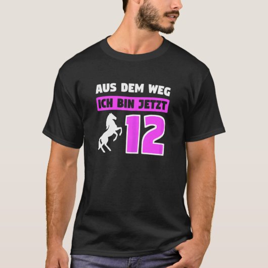12年誕生日ガールホース以来2008 Tシャツ (正面)