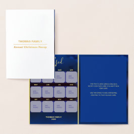 12年賛美の写真ホイルのカード 箔カード