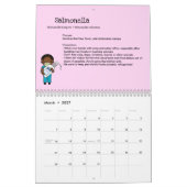 12手洗いの理由はCOVIDを含む カレンダー (3月 2027)