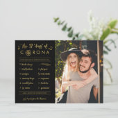 12日おもしろいのコロナフォト金ゴールドブラック シーズンカード (スタンド正面)