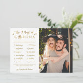 12日おもしろいのコロナフォト金ゴールド白 シーズンカード (スタンド正面)