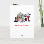 12日のクリスマスおよび彼らは…疑いません シーズンカード (裏面)