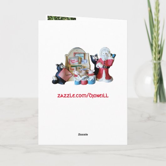 12日のクリスマスおよび彼らは…疑いません シーズンカード (裏面)