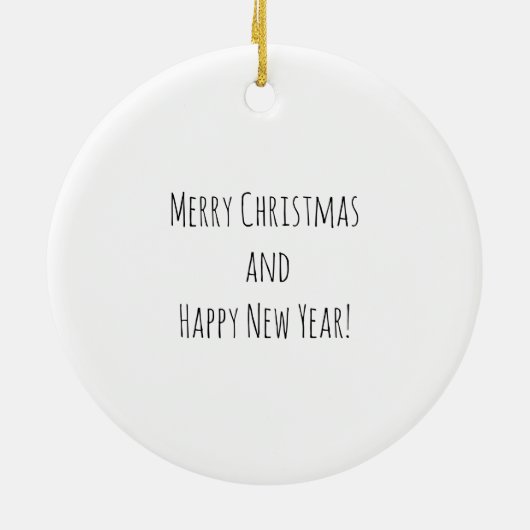 12日のクリスマスのオーナメント-女中搾り出す8 セラミックオーナメント (裏面)